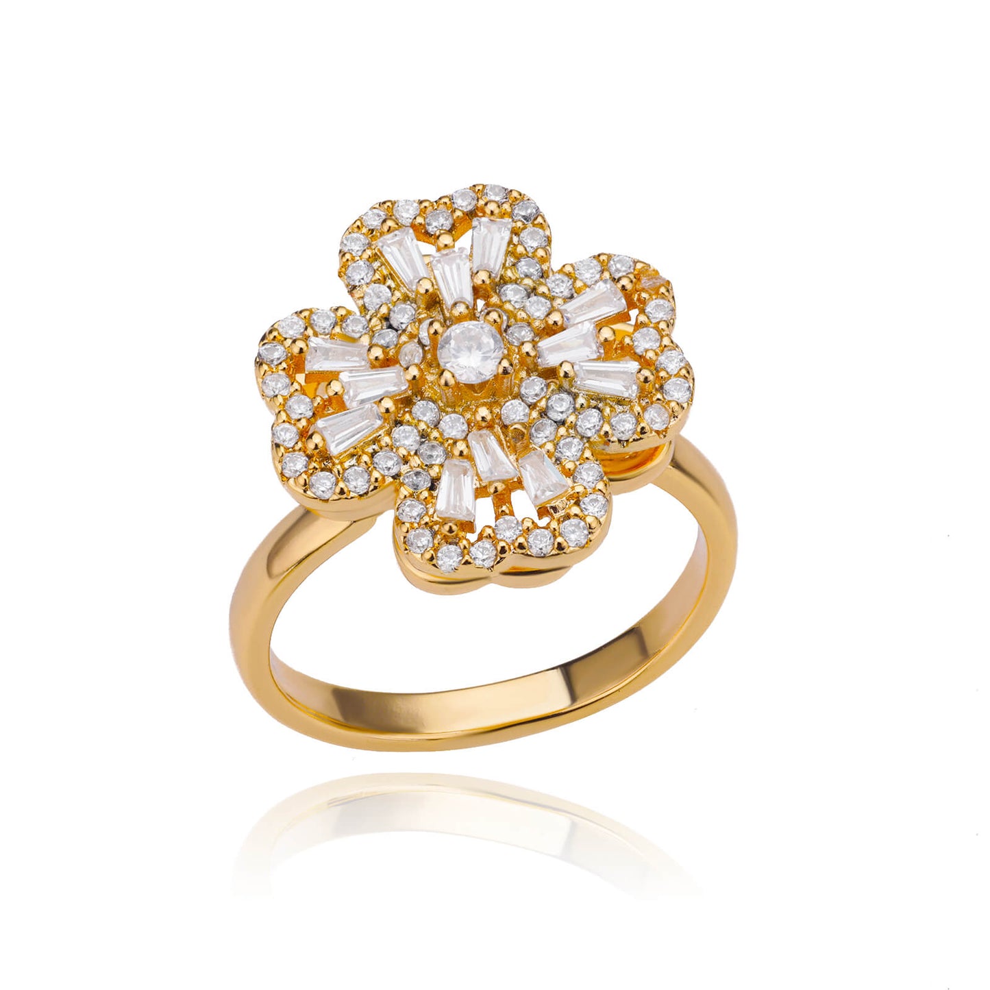 Classic Twist Chain Rings For Women