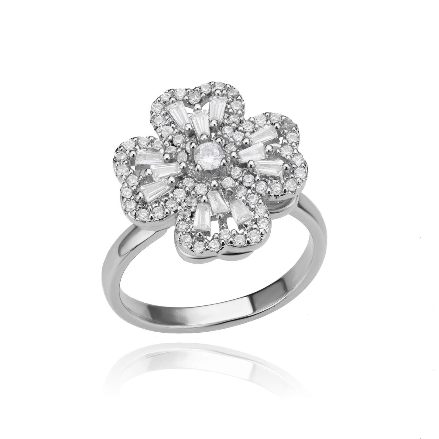 Classic Twist Chain Rings For Women