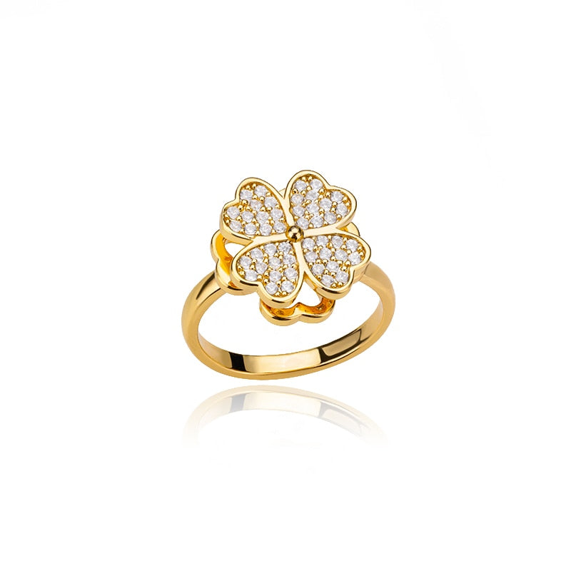 Classic Twist Chain Rings For Women