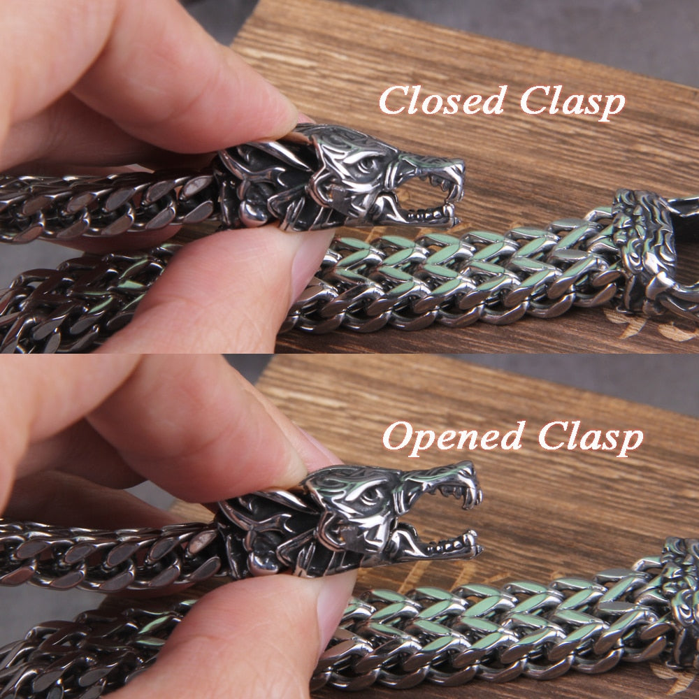 Men's Vikings Jewelry Russian Bear Bracelet