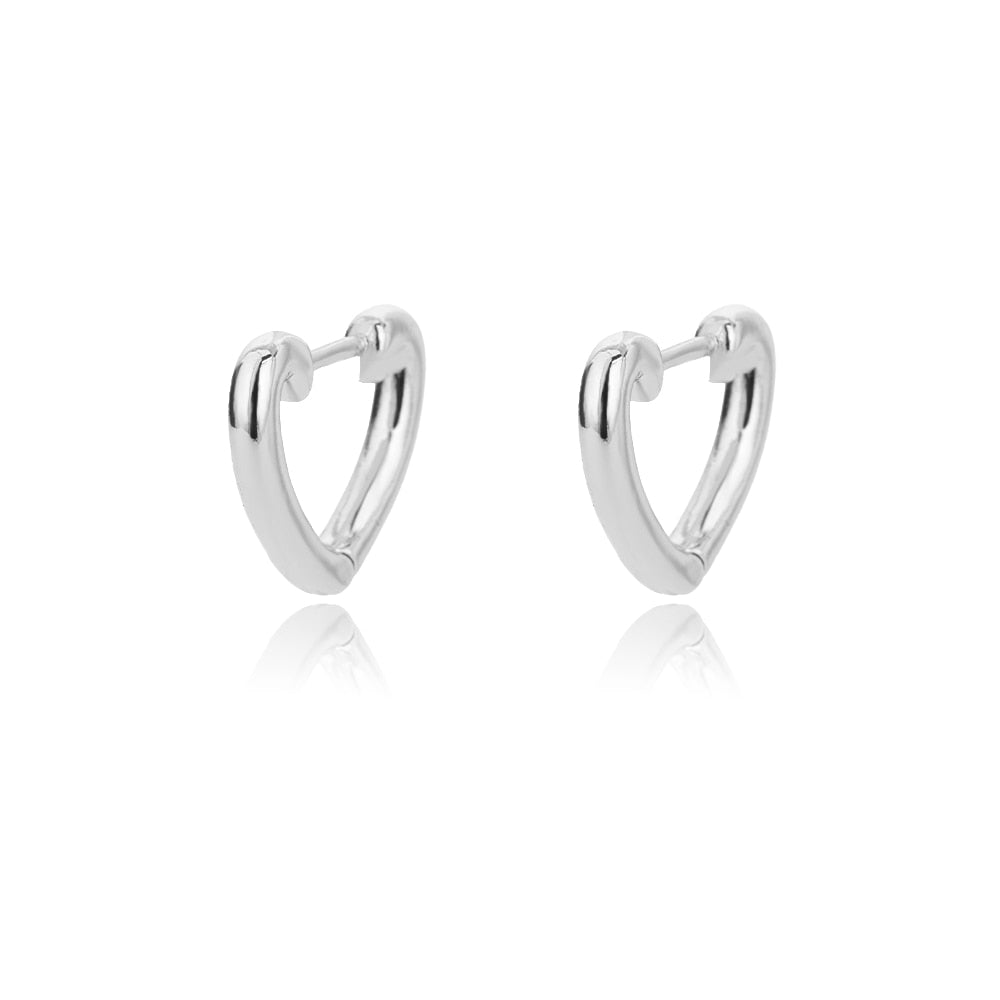 Vintage Gold Heart Earrings For Women