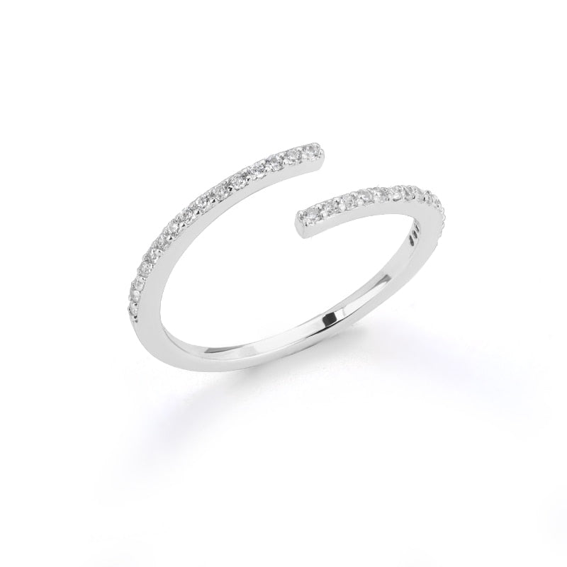 Classic Twist Chain Rings For Women
