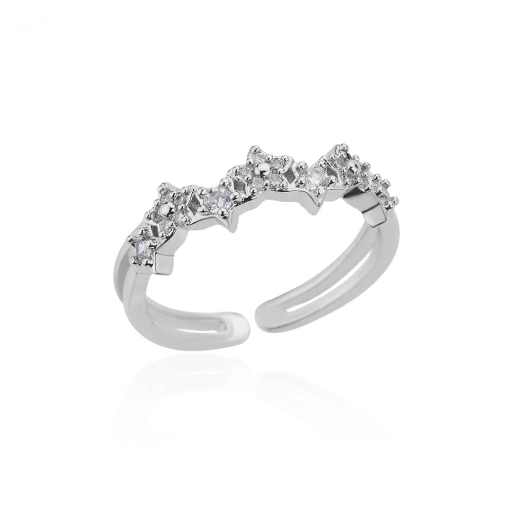 Zircon Opening Rings For Woman