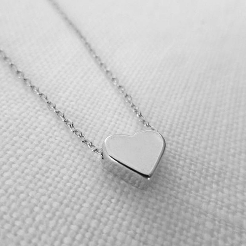 Woman Stainless Steel Heart Pendant