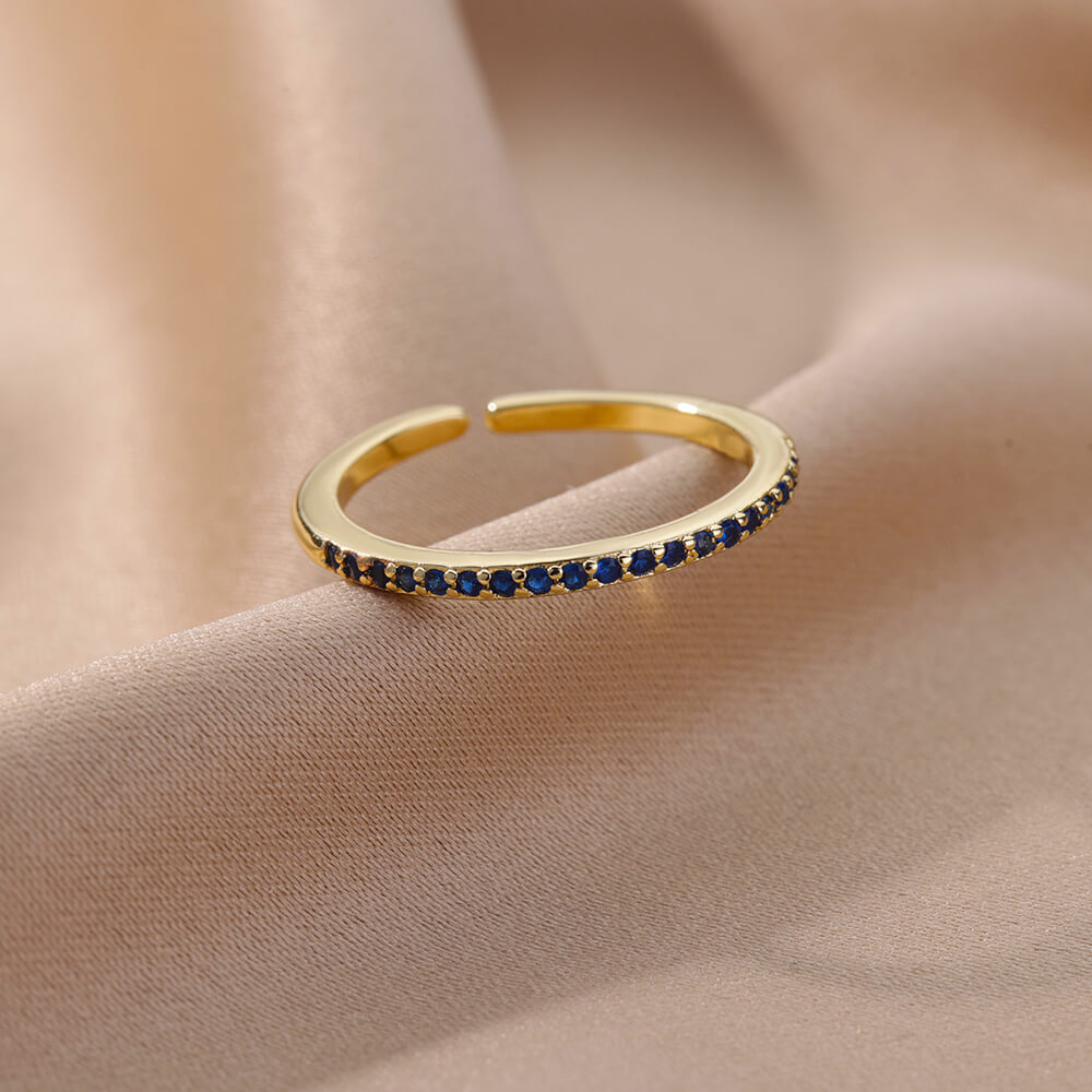 Women Bee Butterfly, Moon Heart Ring