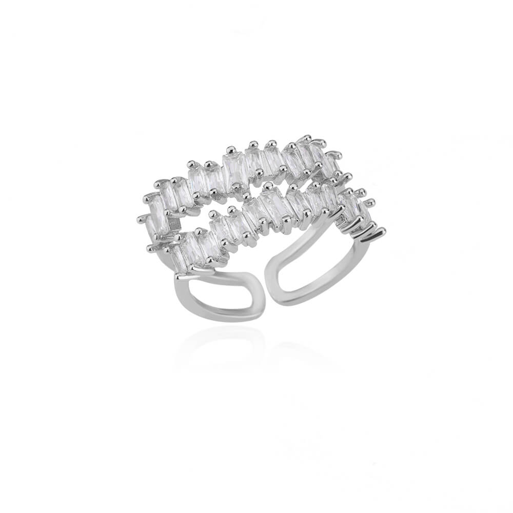 Zircon Opening Rings For Woman