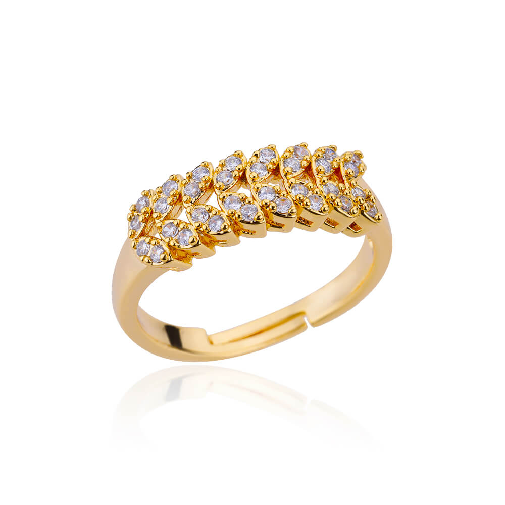 Zircon Opening Rings For Woman