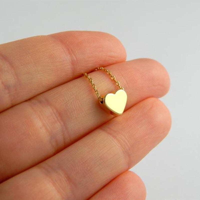 Woman Stainless Steel Heart Pendant