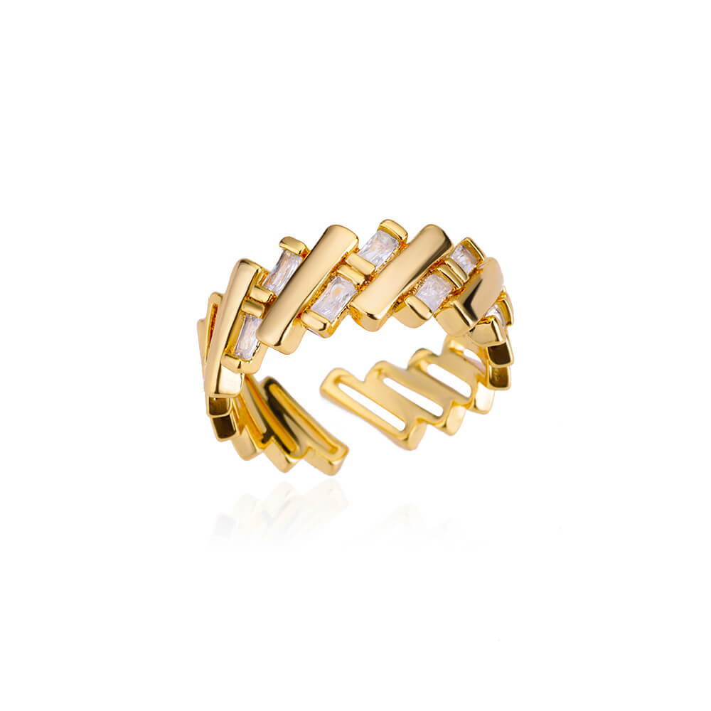 Classic Twist Chain Rings For Women