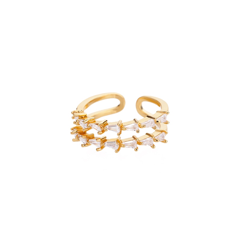 Classic Twist Chain Rings For Women