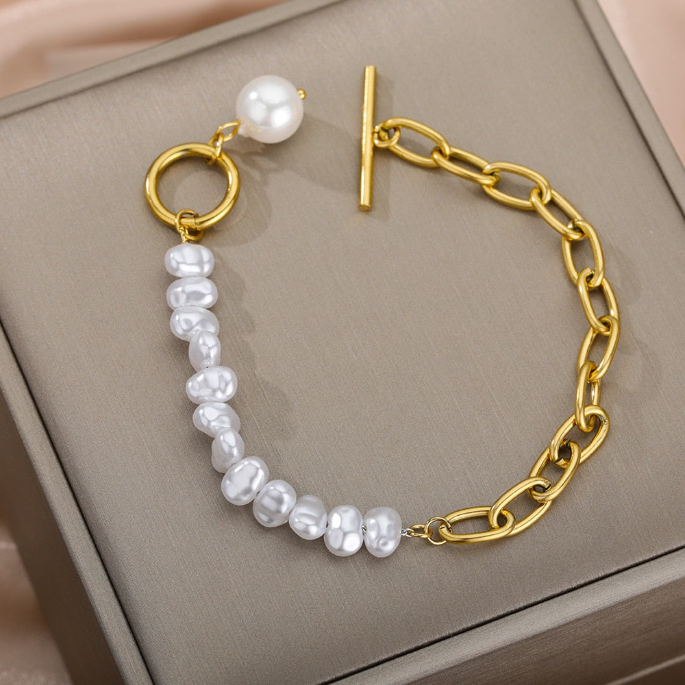 Stainless Steel Heart Bracelet