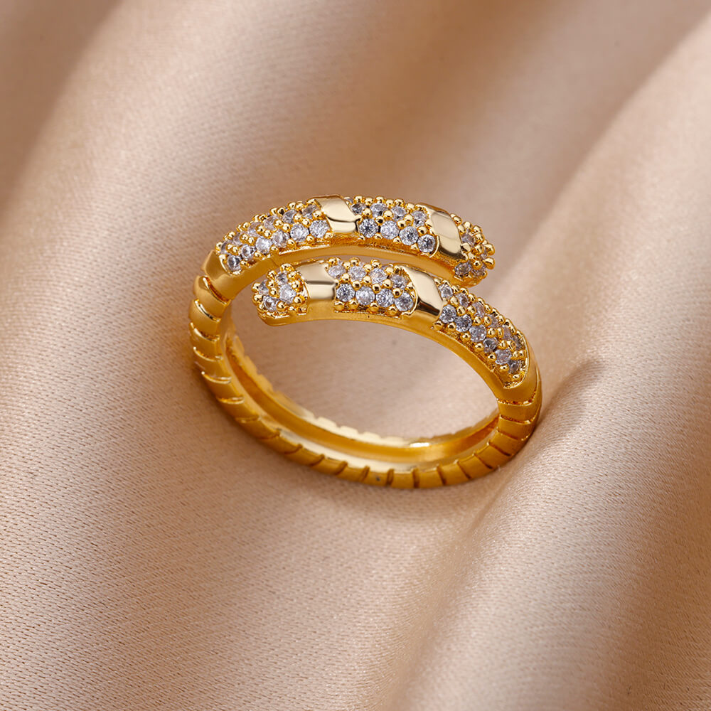Zircon Opening Rings For Woman