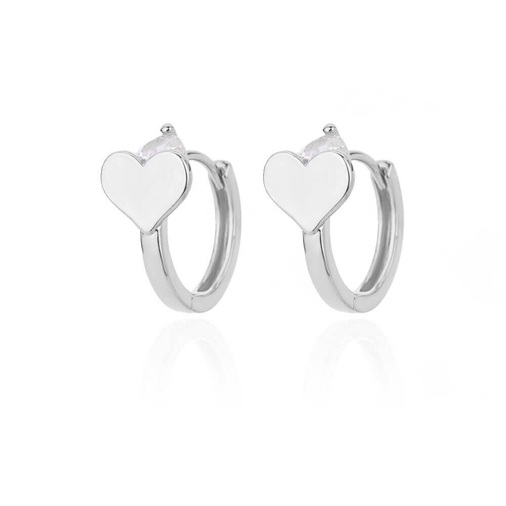Vintage Gold Heart Earrings For Women
