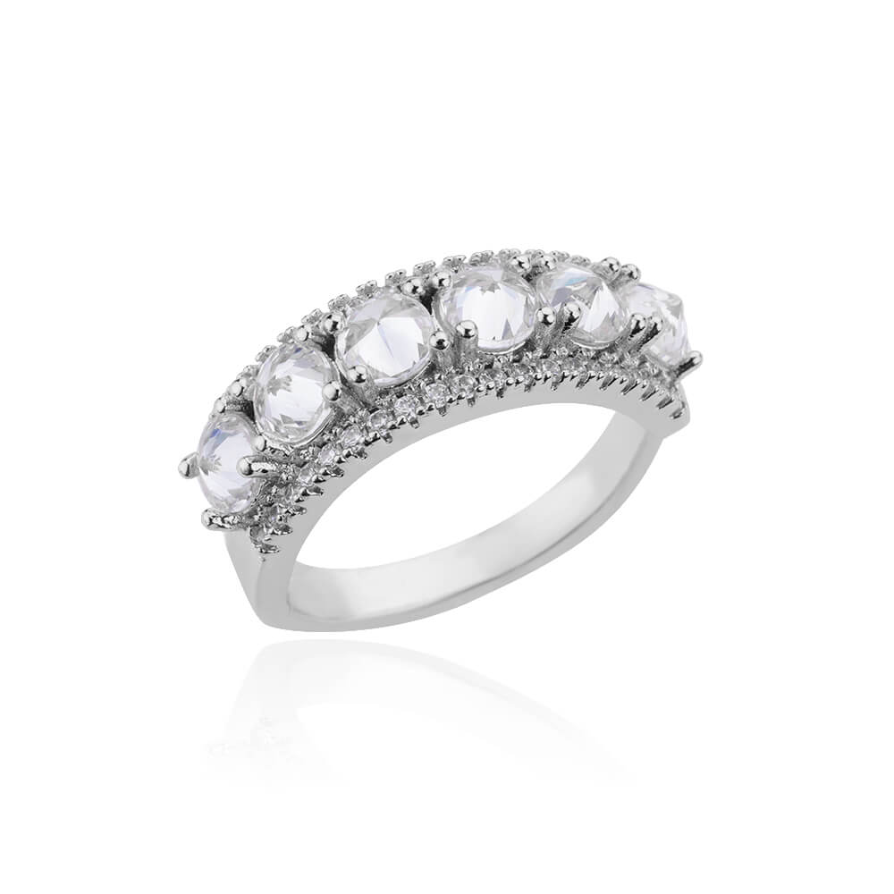 Zircon Opening Rings For Woman