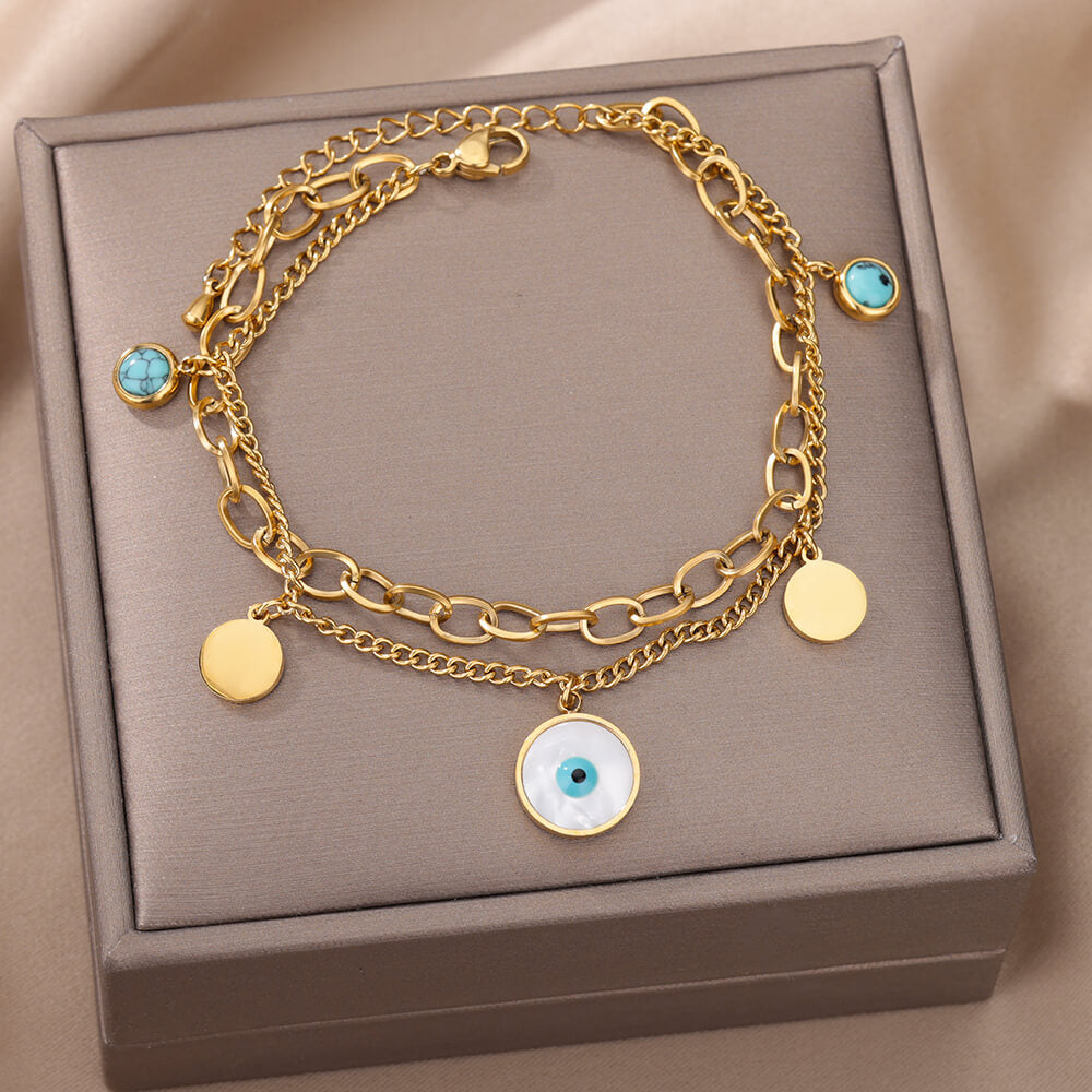 Stainless Steel Heart Bracelet