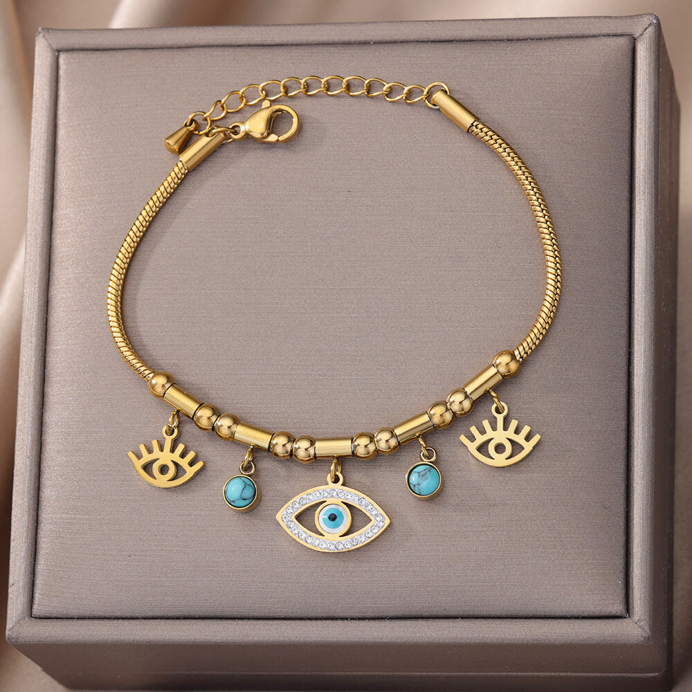 Stainless Steel Heart Bracelet