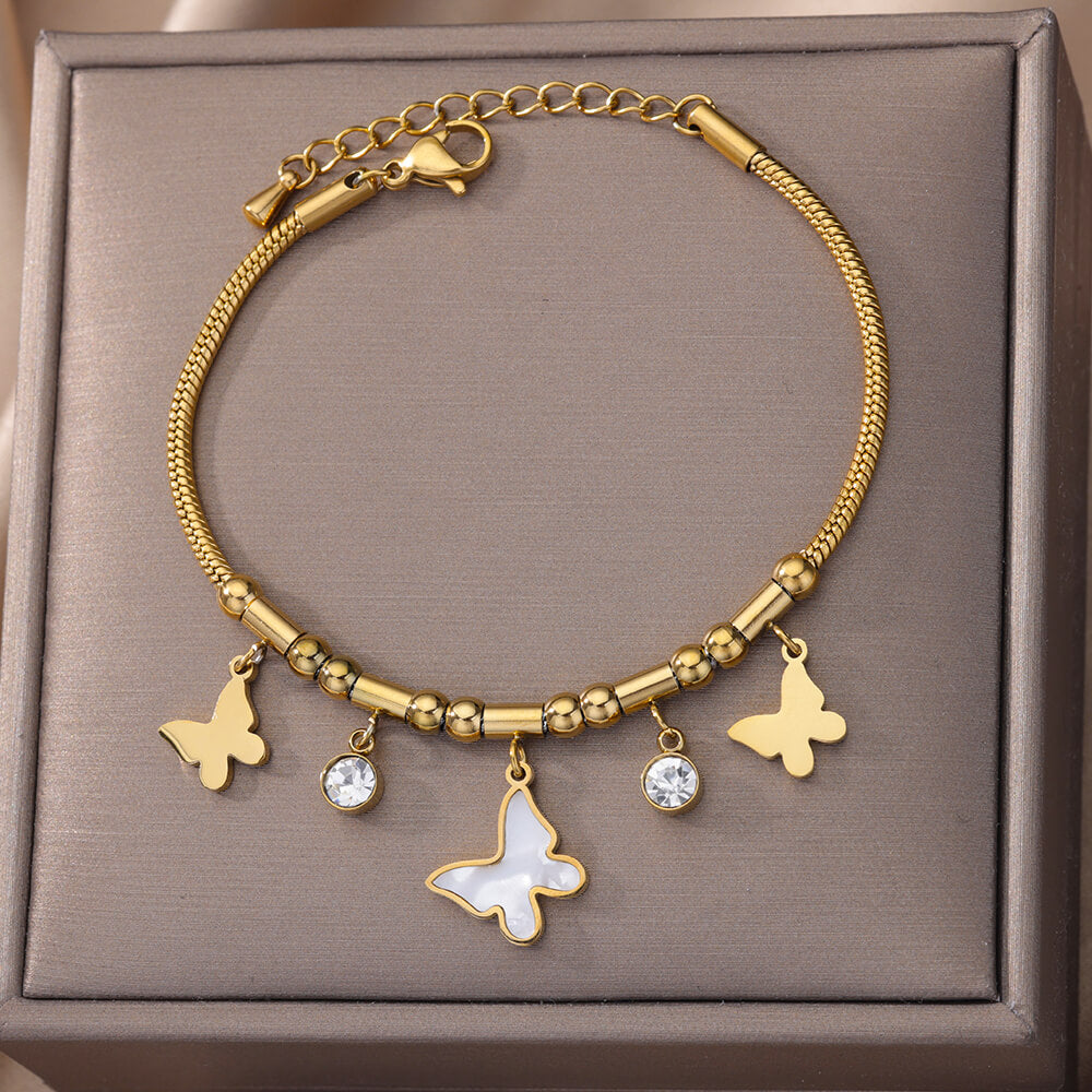 Stainless Steel Heart Bracelet
