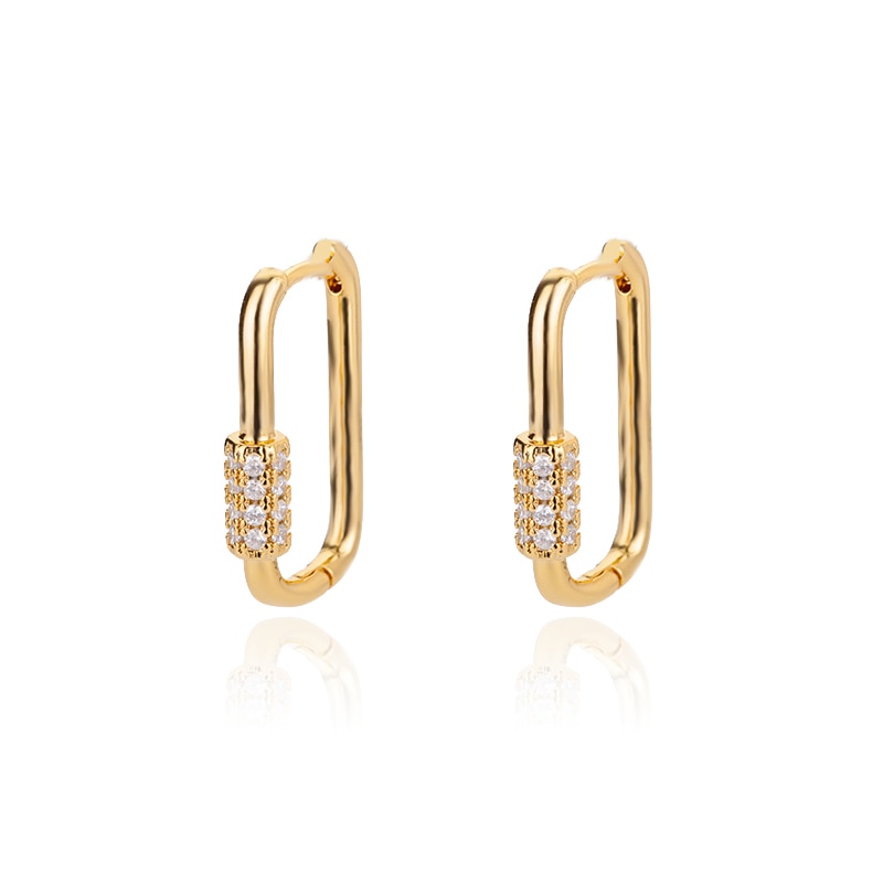 Stainless Steel Hook Minimalist Earrings For Women
