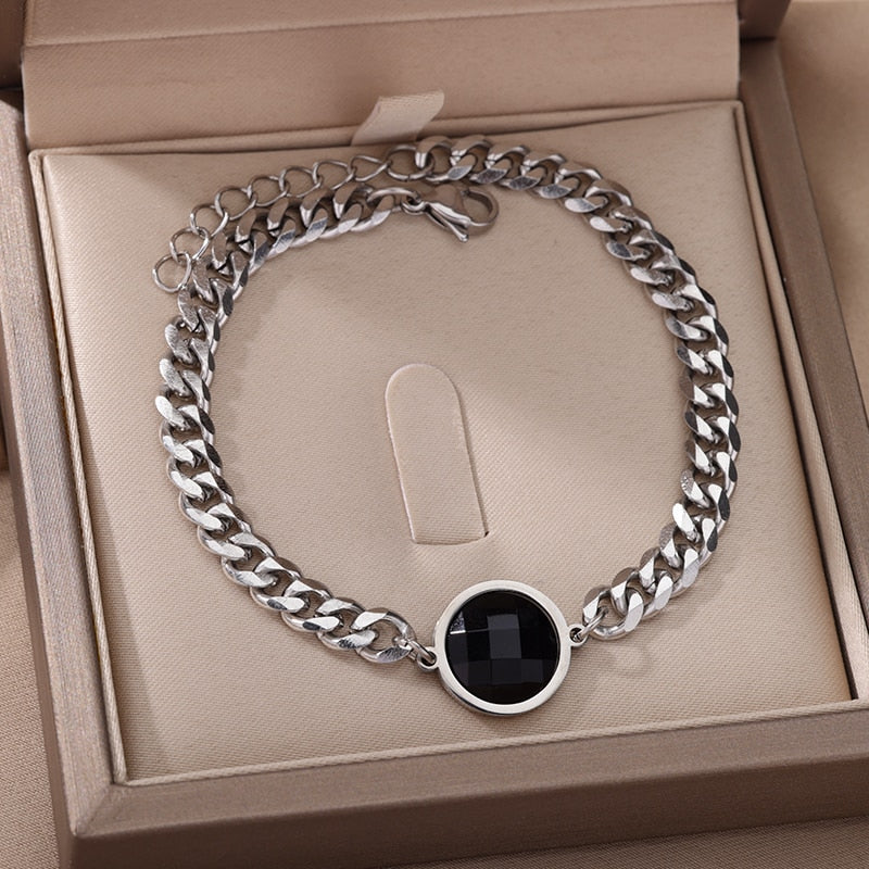Stainless Steel Heart Bracelet