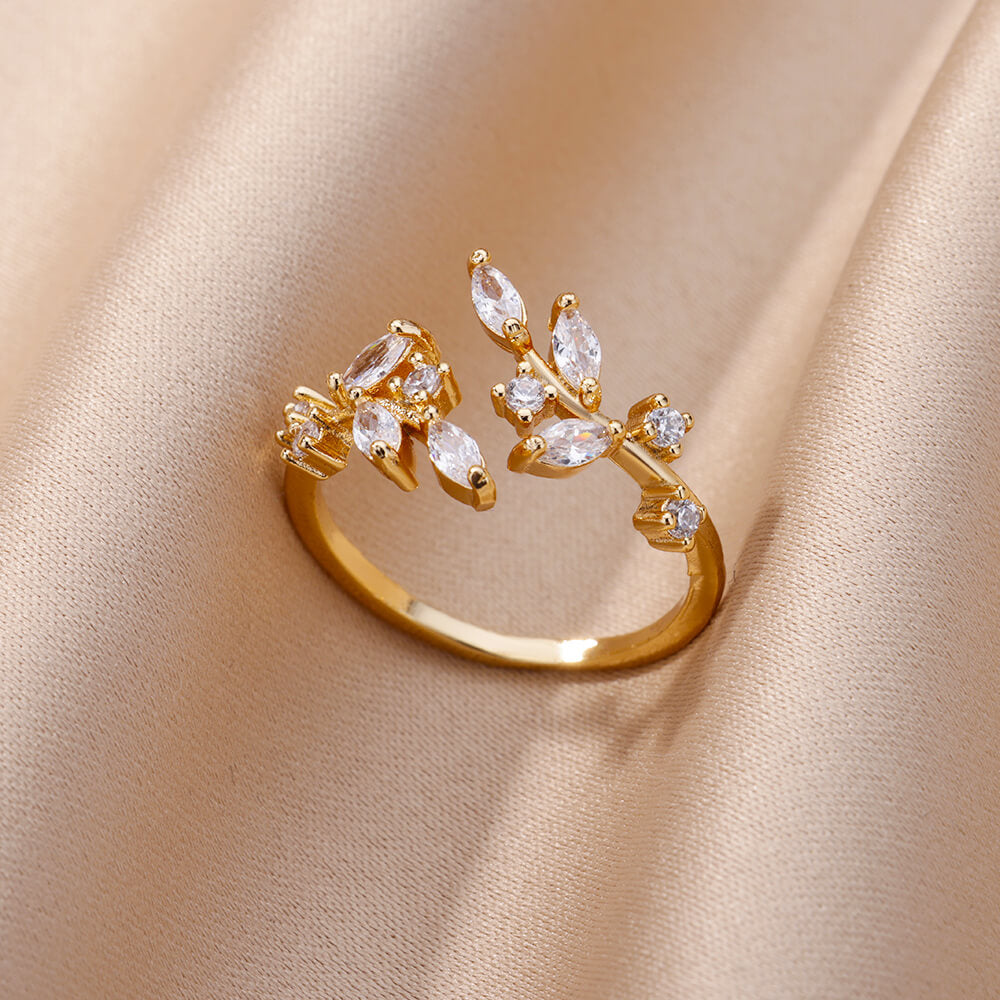 Zircon Opening Rings For Woman