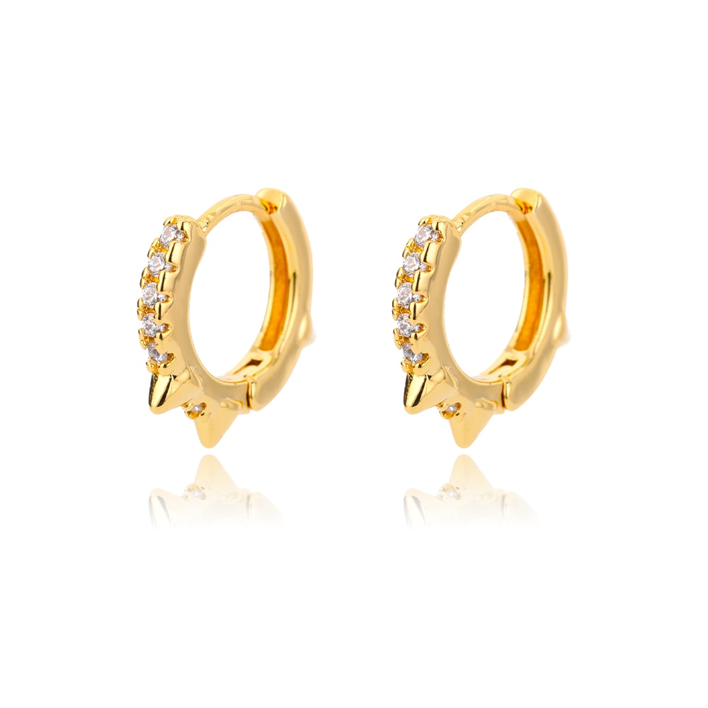Square Circle Hoop Earrings For Women