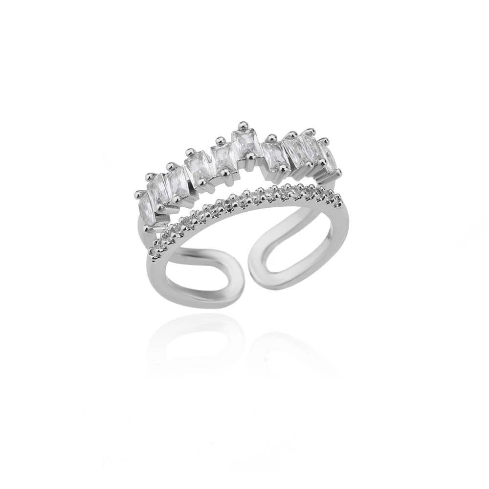 Zircon Opening Rings For Woman