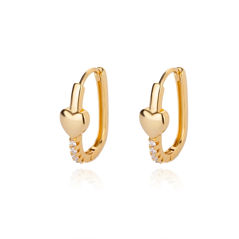 Square Circle Hoop Earrings For Women