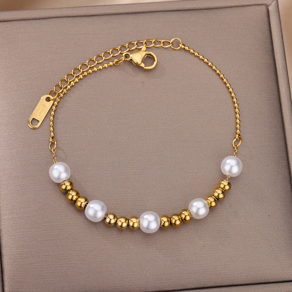 Stainless Steel Heart Bracelet