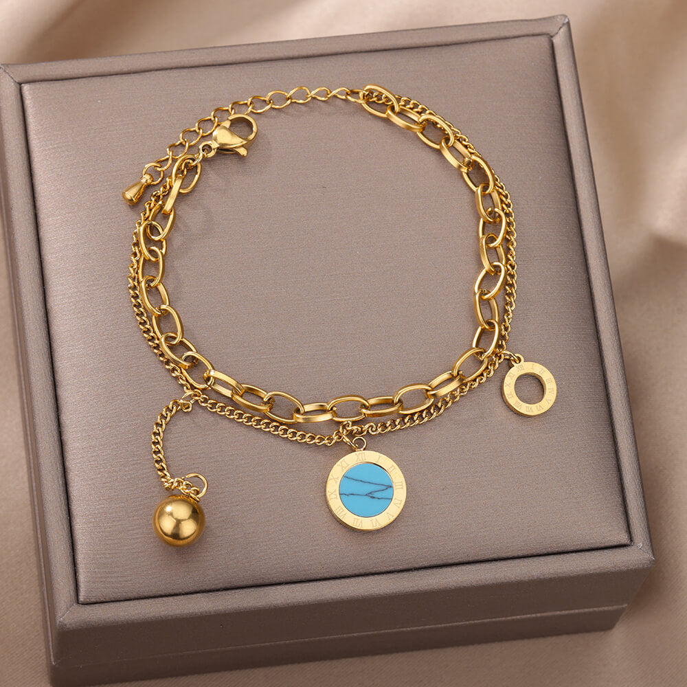 Stainless Steel Heart Bracelet
