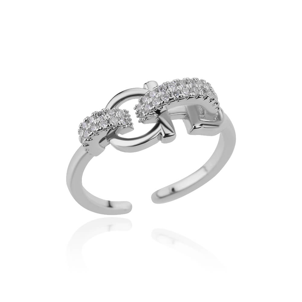 Zircon Opening Rings For Woman