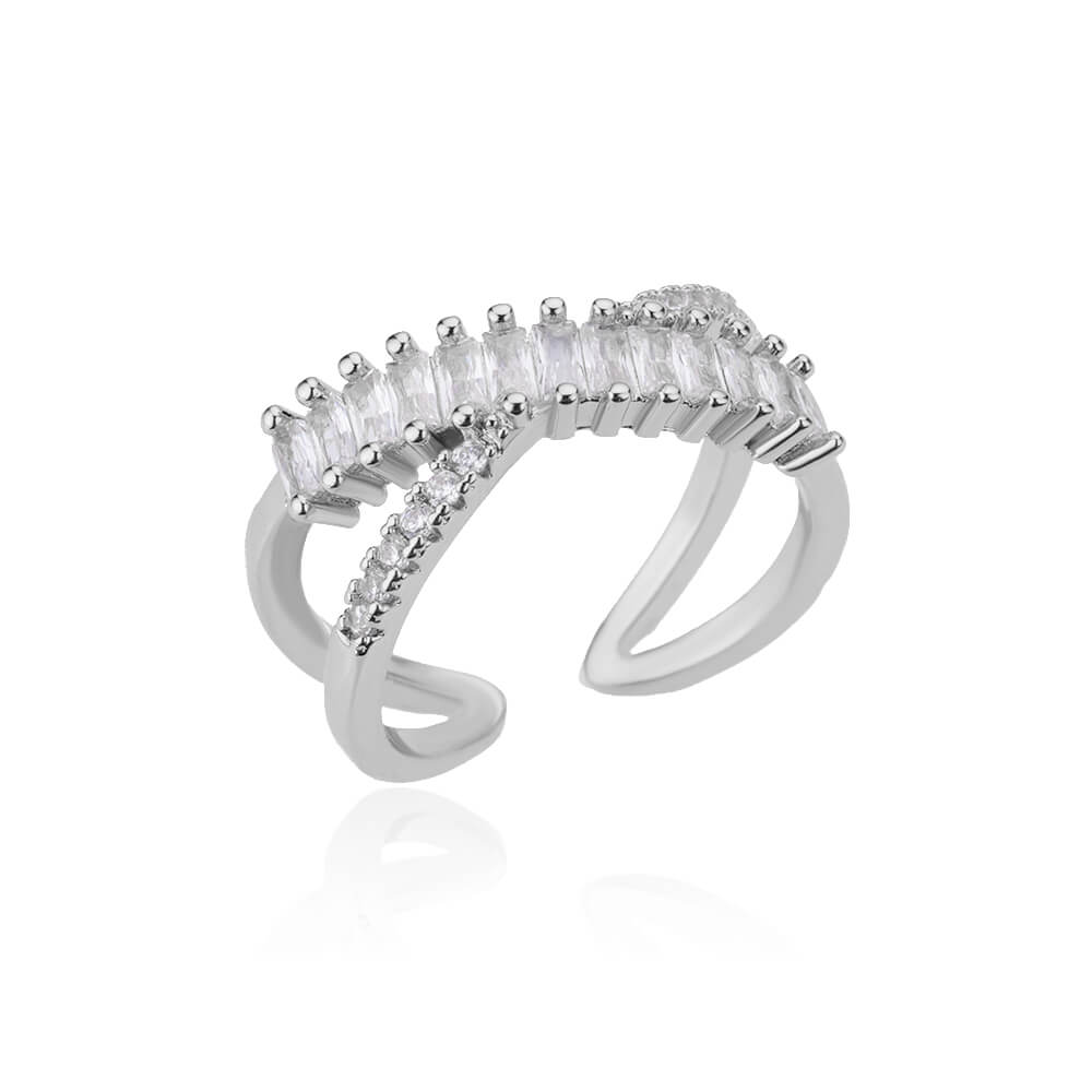 Zircon Opening Rings For Woman