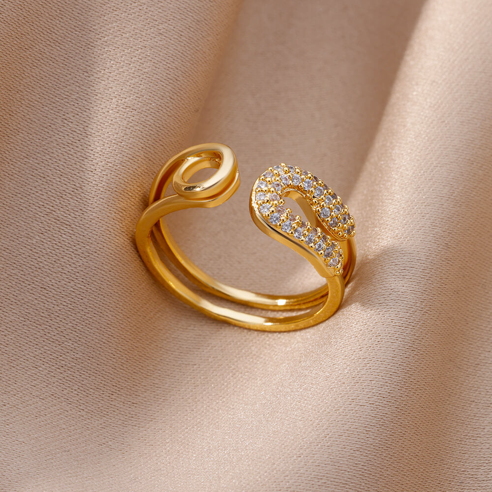 Zircon Opening Rings For Woman