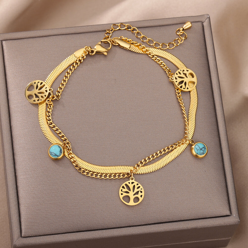 Stainless Steel Heart Bracelet