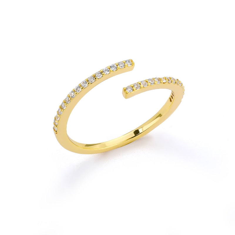 Classic Twist Chain Rings For Women