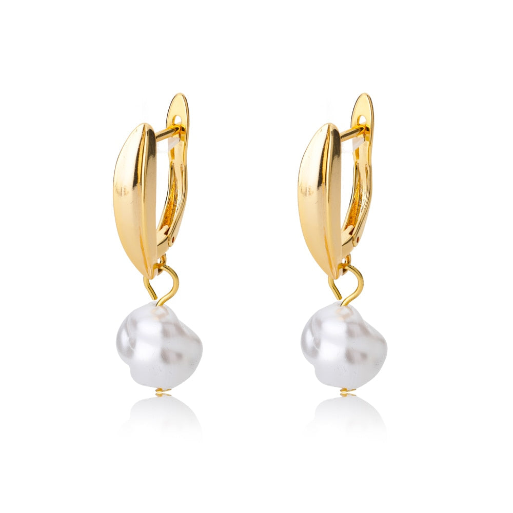 Stainless Steel Hook Minimalist Earrings For Women