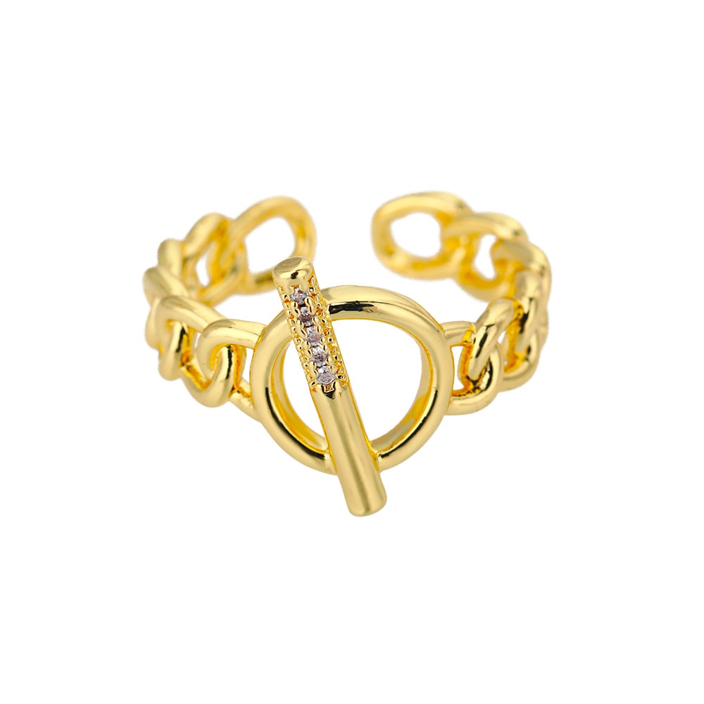 Classic Twist Chain Rings For Women