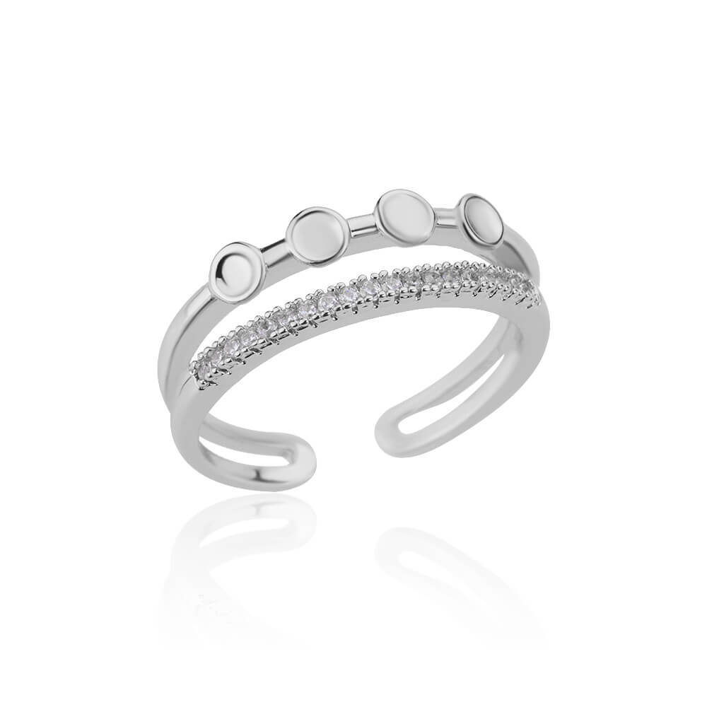 Zircon Opening Rings For Woman