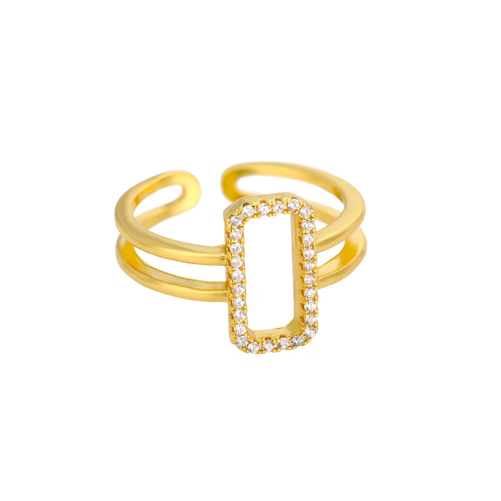 Classic Twist Chain Rings For Women