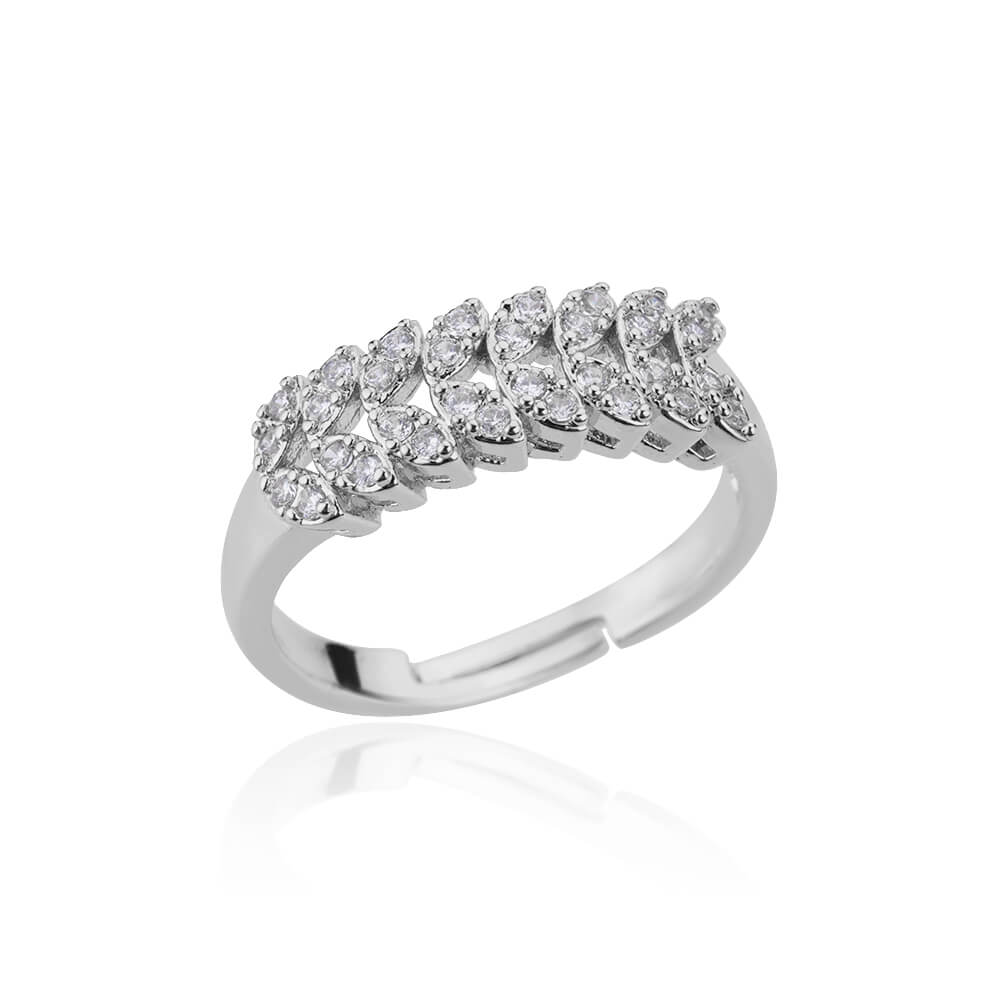 Zircon Opening Rings For Woman