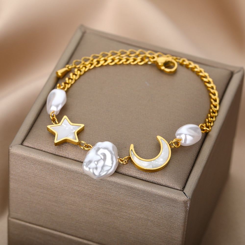 Stainless Steel Heart Bracelet