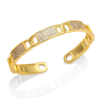 Zircon Leopard Head Bracelets For Women & Men