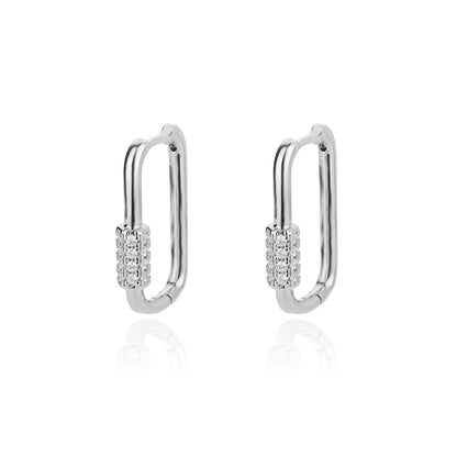 Stainless Steel Hook Minimalist  Earrings For Women